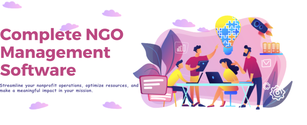 Complete NGO Management Software